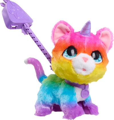 Spectron Furreal Walk-A-LOT ANIMAL INTERATIVE CAT UNICORN