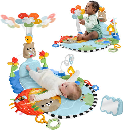 Tapis d'activité 3 en 1 pour escaliers et balançoires Fisher-Price