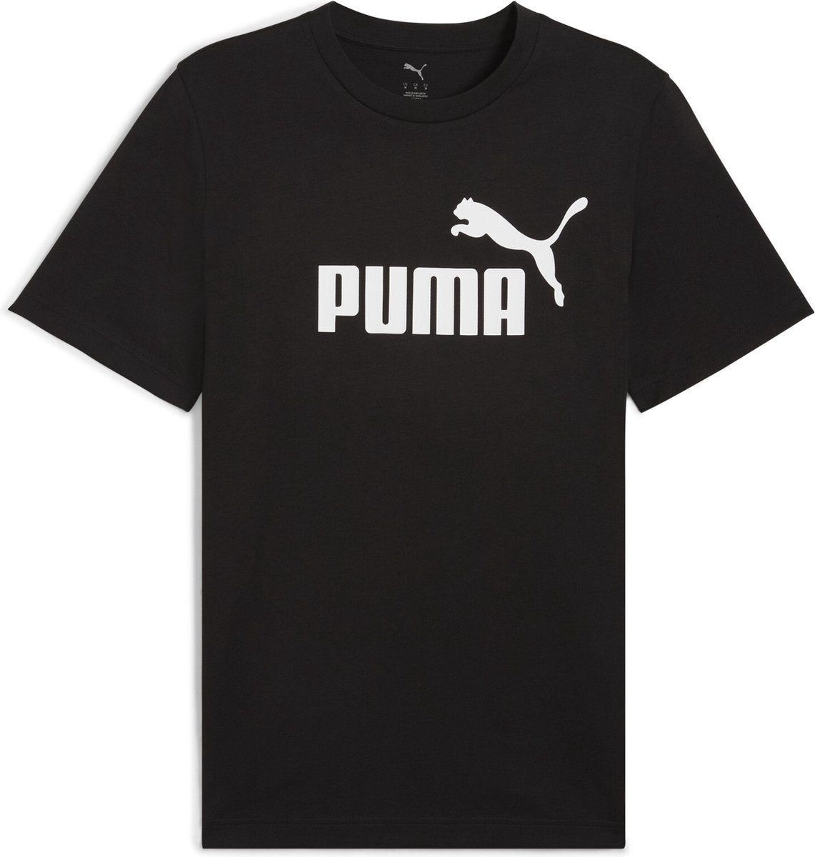 Puma ess non. t-shirt homme 1 logo tee - noir