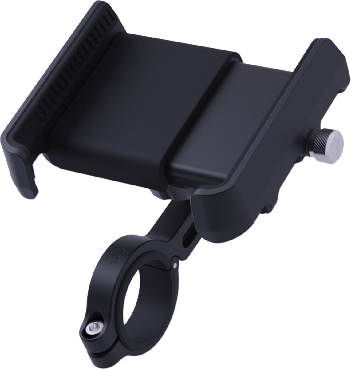 Bbb vélo support de téléphone vélo universel - convient avec étui pour smartphone - 60-90mm de large - support iPhone vélo - phonelock bsm-15