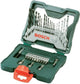 Bosch x-line - jeu de forets - 33 pièces - pour bois, métal et pierre