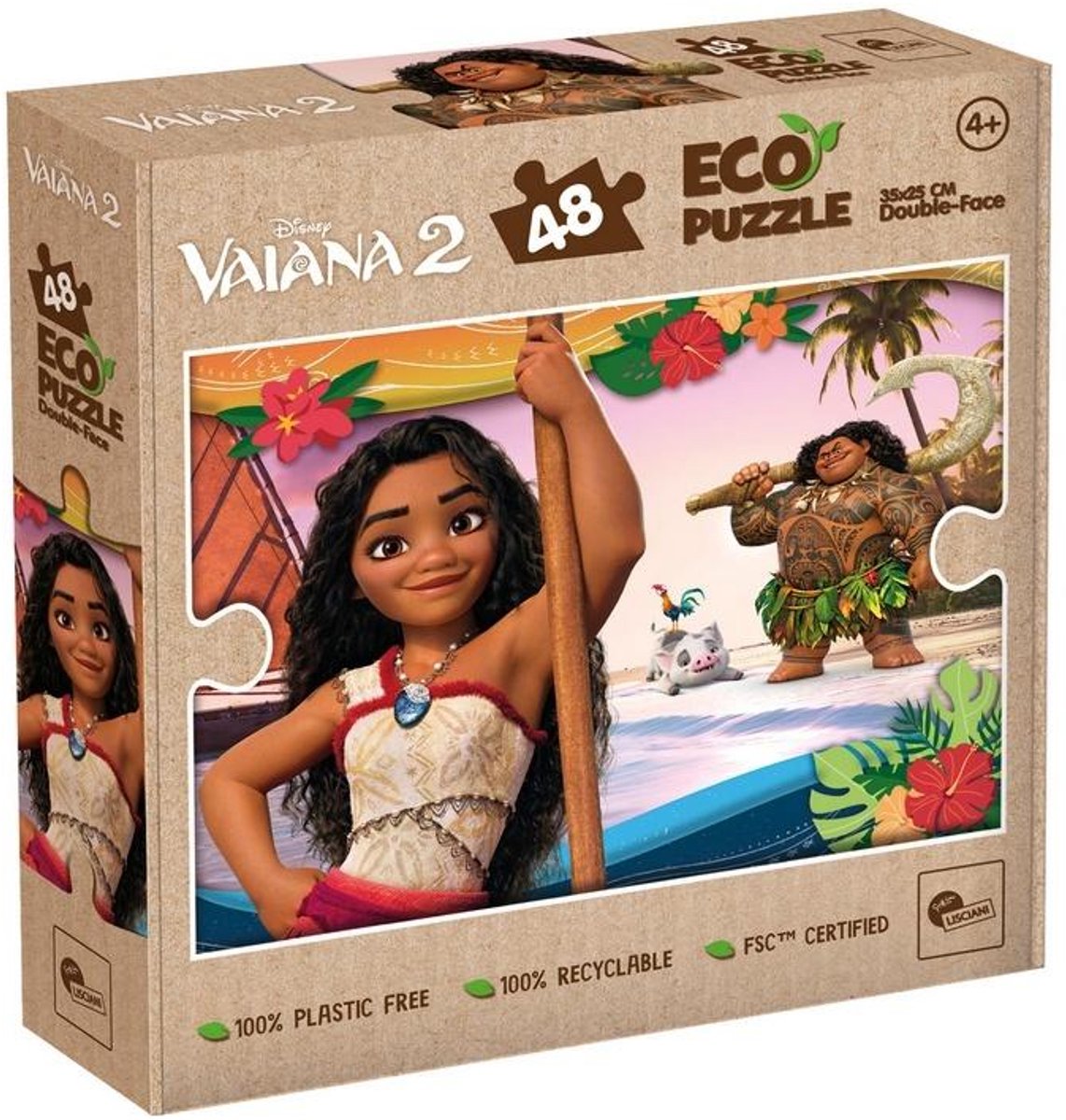 Lisciani Disney Eco Puzzle Mini Df 48 Océanie 2