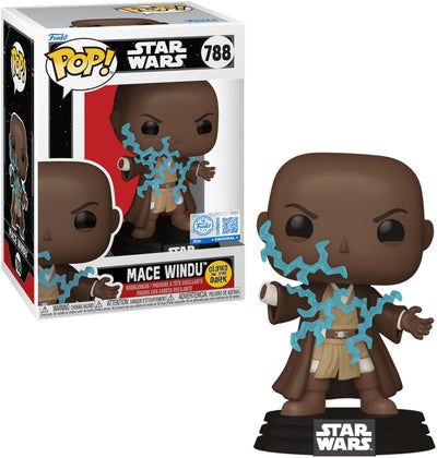 Funko-pop ! Star Wars 788 Mace Windu exclusif