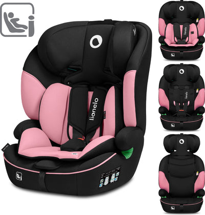 Siège auto Lionelo Levi i-size 76-150 cm (9-36 kg) - groupe 1 2 3 - face à la route - ceinture 5 points - appui-tête réglable - mousse à mémoire de forme - dri-seat - ece r129 03