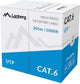 Lanberg lc-6utp-305m-gy – câble réseau cat6 utp 305m rouleau gris (solid cu, cpr, fluke passé)