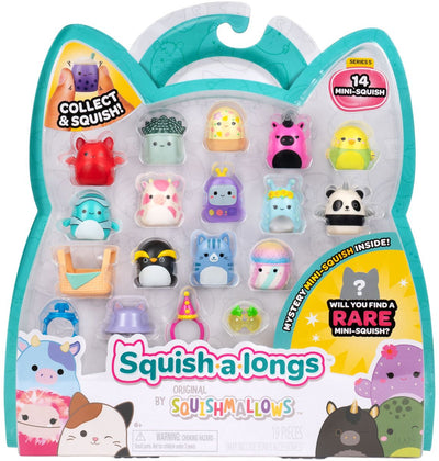 Jazwares squish-a-longs - paquet de 14 (style 1)