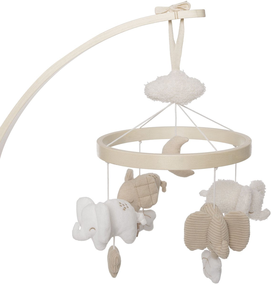 Mobile bébé Jollein - pour parc ou lit - contes d'éléphants
