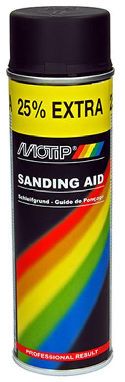 Motip 1057029 - 04057 guide de ponçage noir 400 ml | 2 pièces