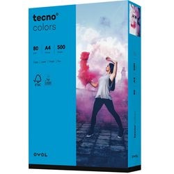 Papier tecno 88 bleu