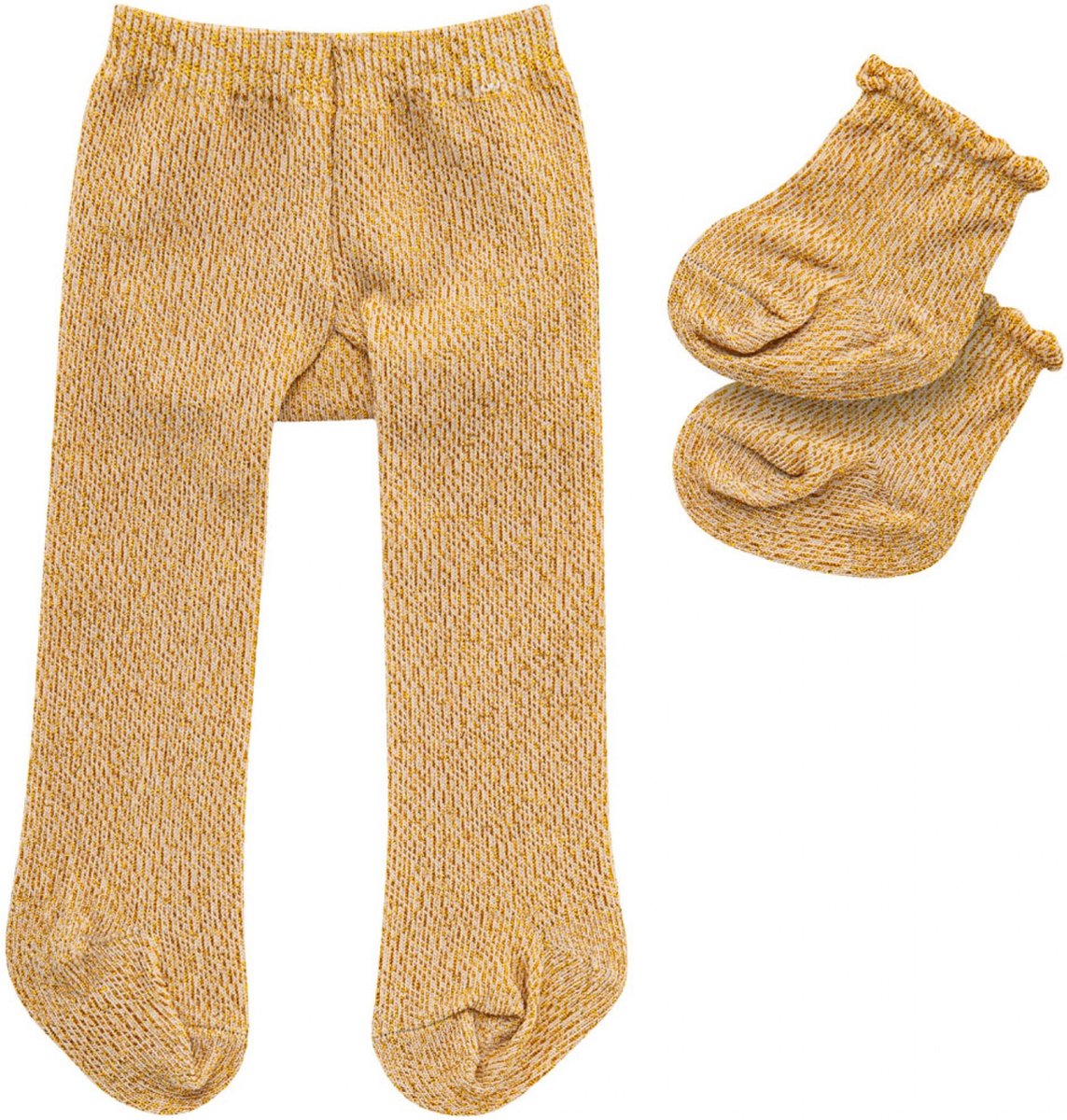 Dollsmaw avec chaussettes - or, 35-45 cm