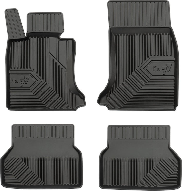 Tapis de voiture Frogum 3D sur mesure pour BMW Série 5 E60 (berline) et E61 (touring) année de construction 2003-2010