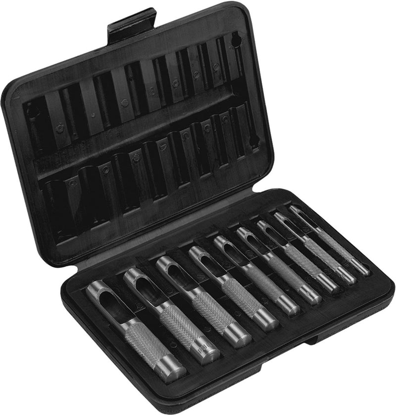 Jeu de tubes creux Topex 9 pièces 3-12mm