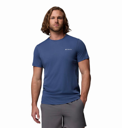 Chemise outdoor homme Columbia Zero Rules™ Light ss Crew - dark mountain