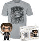 Funko-pop ! films : boîte à tee-shirt Harry Potter #162 effet métallisé - taille xl