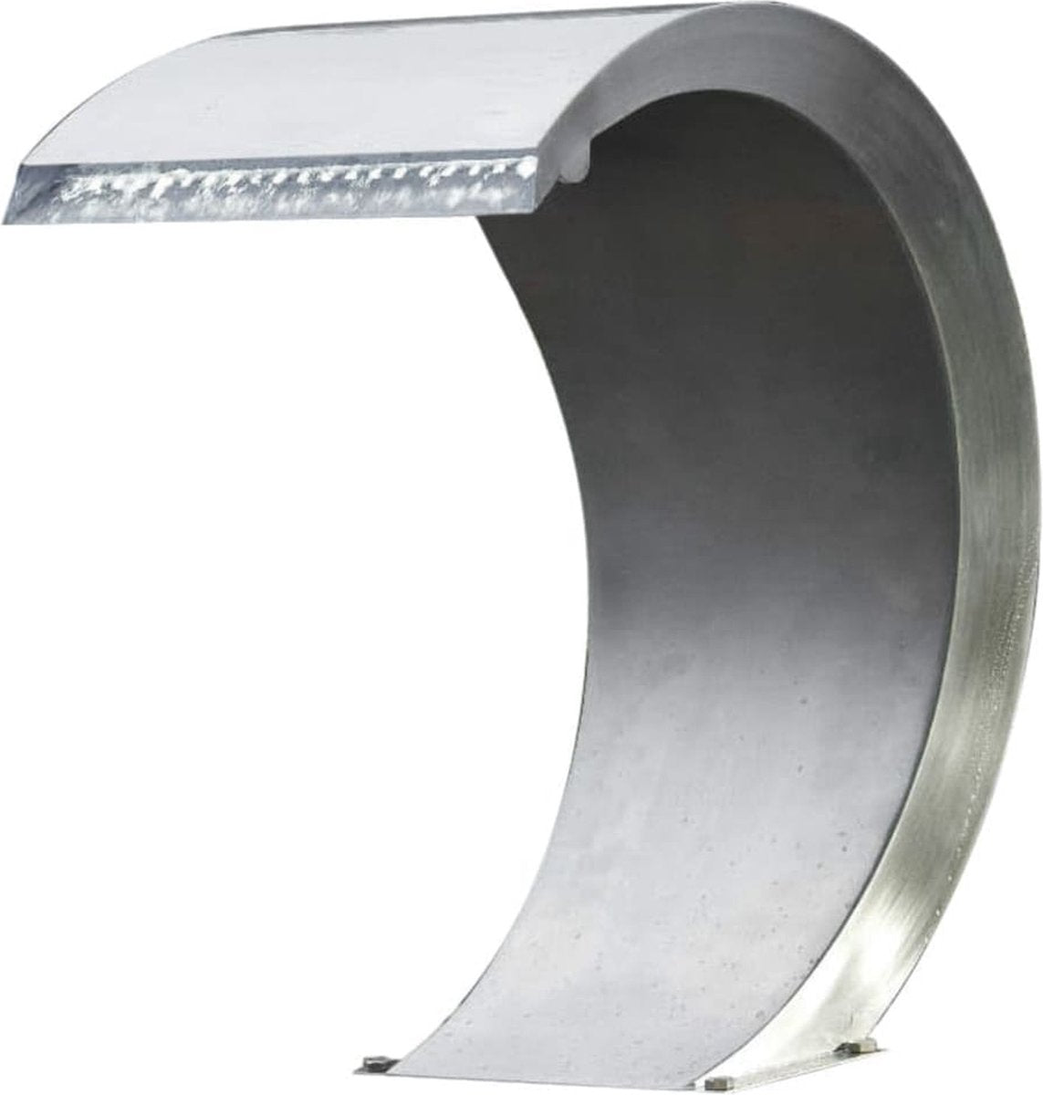 Ubbink ubbink mamba cascade avec éclairage LED en acier inoxydable