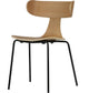 Chaise Woood Form - bois - naturel - 77,5x50x52