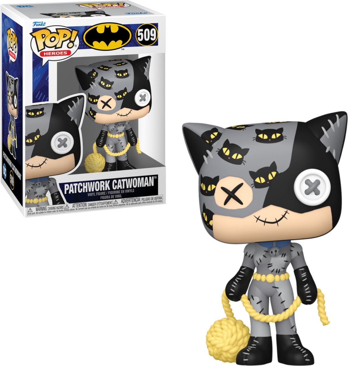 Funko-pop ! animation : DC Patchwork - Catwoman