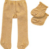 Dollsmaw avec chaussettes - or, 28-35 cm
