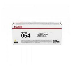 Cartouche de toner canon 064 y jaune