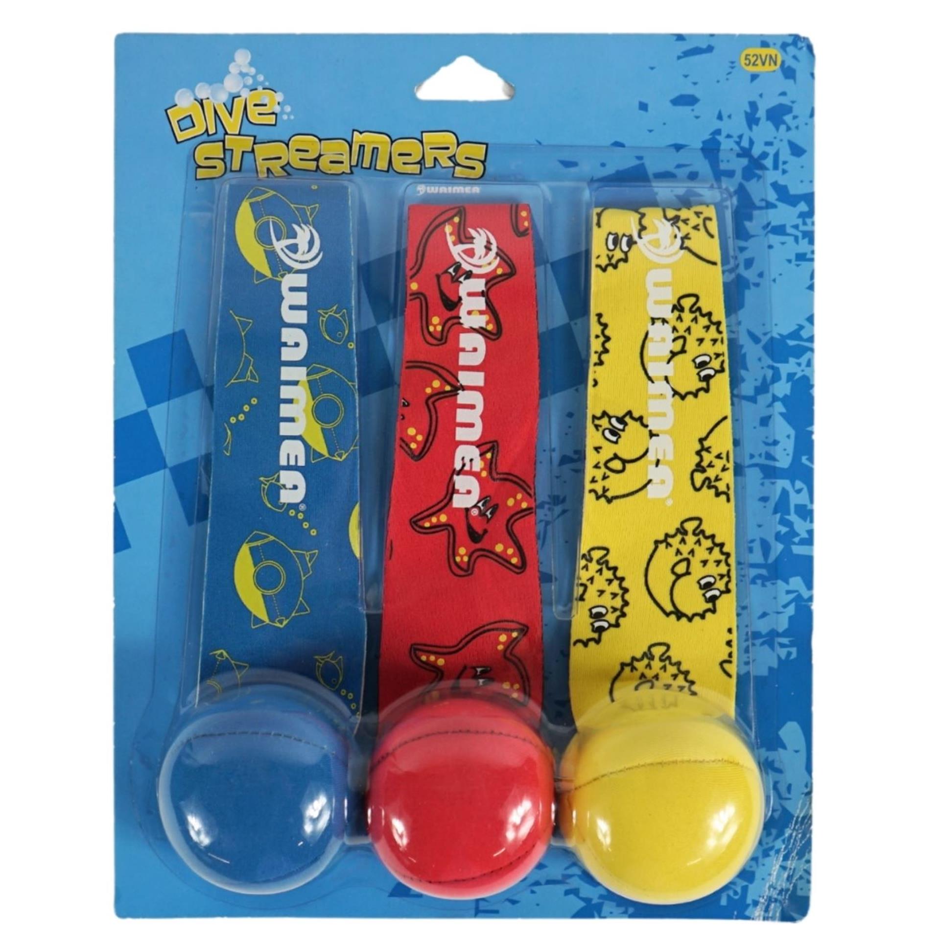 Streamers de plongée Waimea 28cm lot de 3