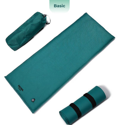 Faire taire. tapis de couchage d'extérieur outdoor hush basic - inc. porte-bébé - valve intégrée - léger - 187×62×3 cm