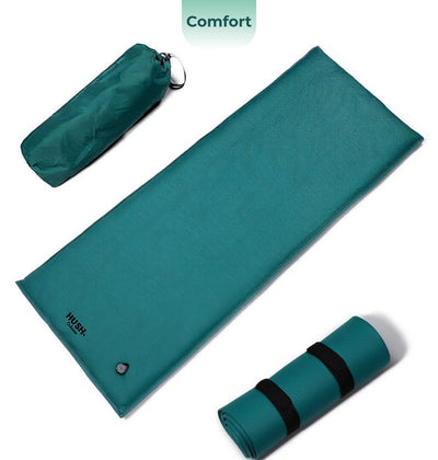 Faire taire. tapis de couchage extérieur hush outdoor confort - incl. sac de transport - valve intégrée - léger - 192×70×4,5cm