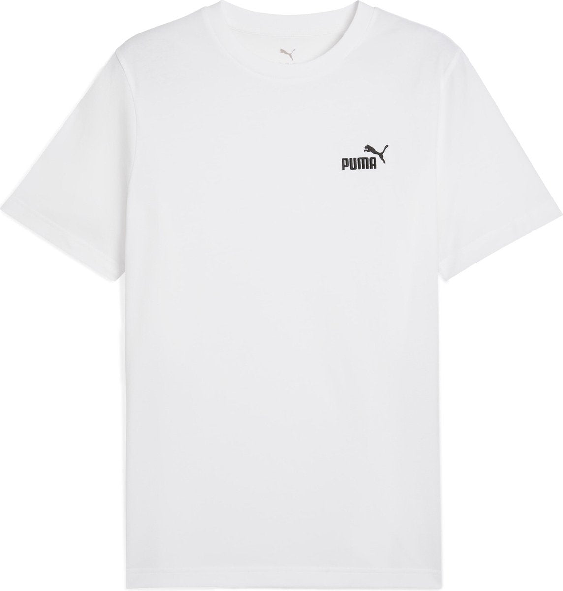 Puma ess petit non. T-shirt unisexe 1 logo tee - blanc