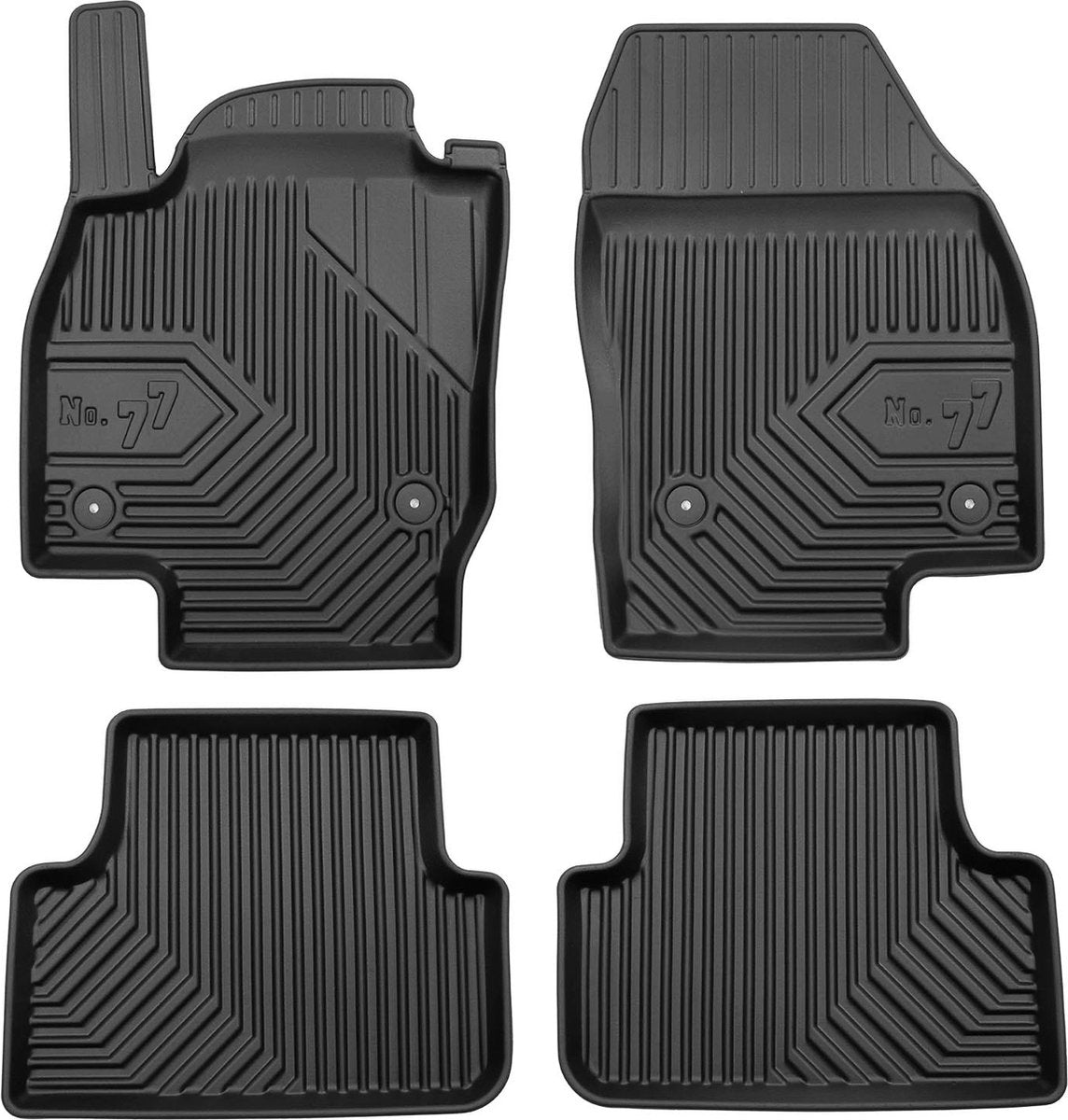 Tapis de voiture Frogum 3D sur mesure pour Volkswagen T-Cross à partir de 2018-