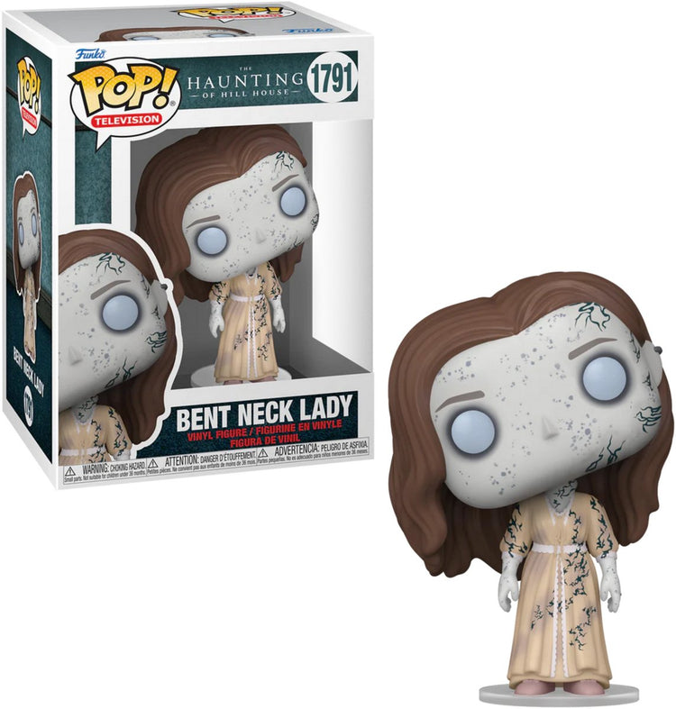 Funko-pop ! télévision : la hantise d'une maison de colline - dame au cou plié #1791