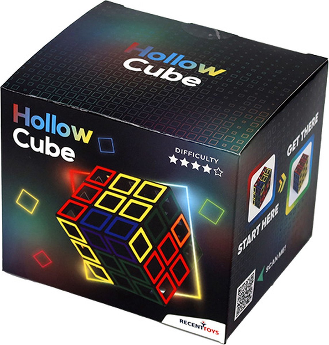 Jouets récents cube creux casse-tête puzzle cube