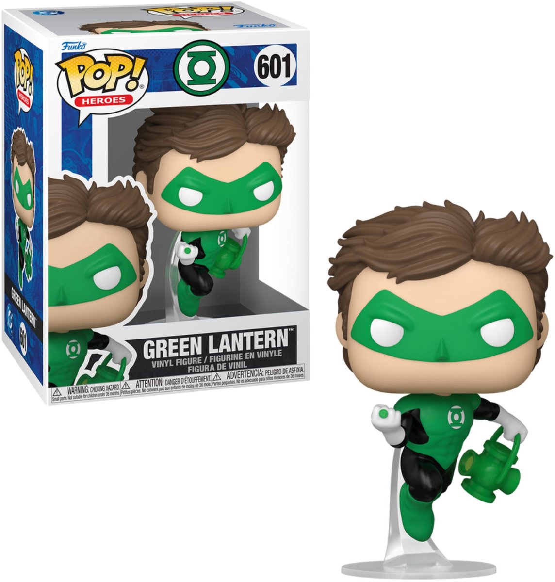 Funko-pop ! héros : lanterne verte - lanterne verte #601