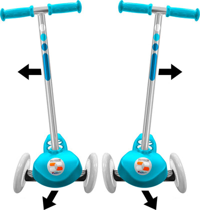 Stamp skids control Trottinette enfant 3 roues - trottinette à direction - unisexe - bleu