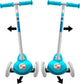 Stamp skids control Trottinette enfant 3 roues - trottinette à direction - unisexe - bleu