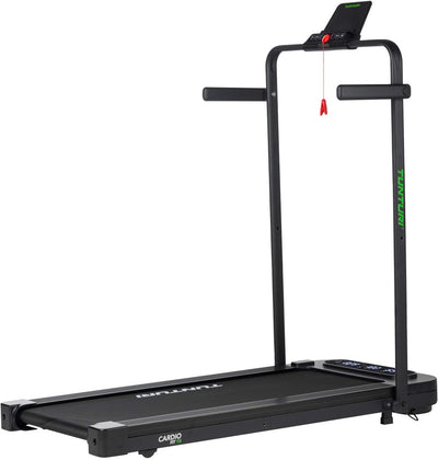 Tapis de course Tunturi cardio fit t5 - ceinture de course avec Bluetooth - ceinture mobile - 14 programmes - pliable - tapis de marche - compact - 1 à 8 km/h - certifié de sécurité UE - avec application gratuite