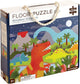 Petit collage puzzle de sol loup sauvage dinosaures 24 pièces - à partir de 3 ans
