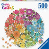 Ravensburger Circle of Color Puzzles Flowers, 500st.