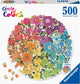 Ravensburger Circle of Color Puzzles Flowers, 500st.