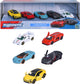 Ensemble Lamborghini Majorette, 5 pièces.