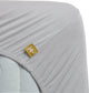 Beddinghouse - jersey stretch - drap-housse - 120x220 cm - gris clair - qualité premium