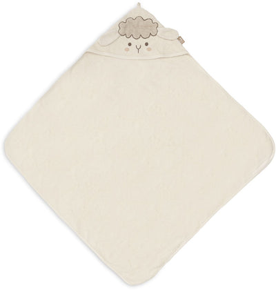 Jollein cape de bain éponge 75x75cm mouton sonny