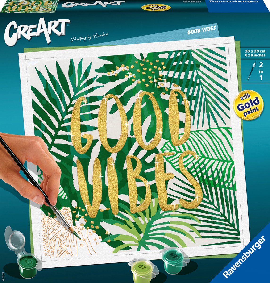 Ravensburger Creart peinture sur Song Good Vibes
