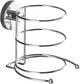 Support sèche-cheveux Wenko Vacuum-Loc Milazzo chromé - montage sans perçage