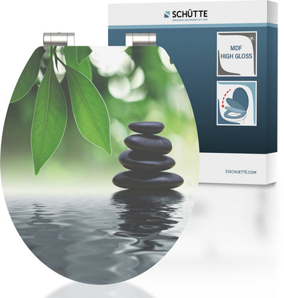 Schütte Schütte Toilet Souge avec Oasis MDF à clôture molle Soft