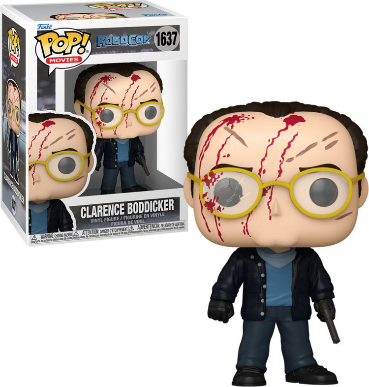 Funko robocop clarence boddicker figurine en vinyle 1637 pop! multicolore - pvc - fan merch, film