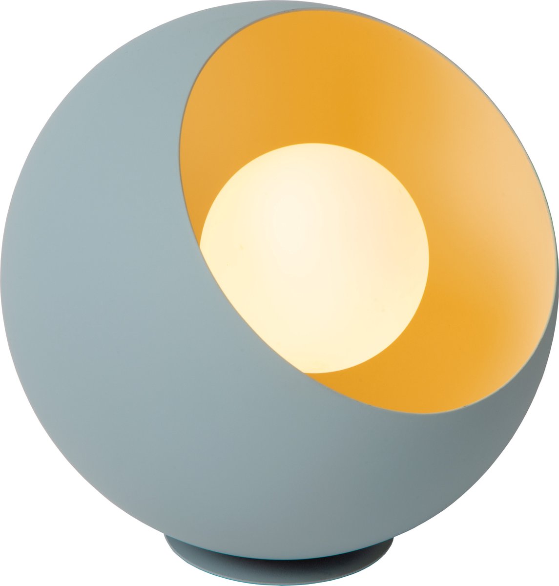 Lucide doredos - lampe de table - ø 20 cm - 1xe27 - bleu pastel