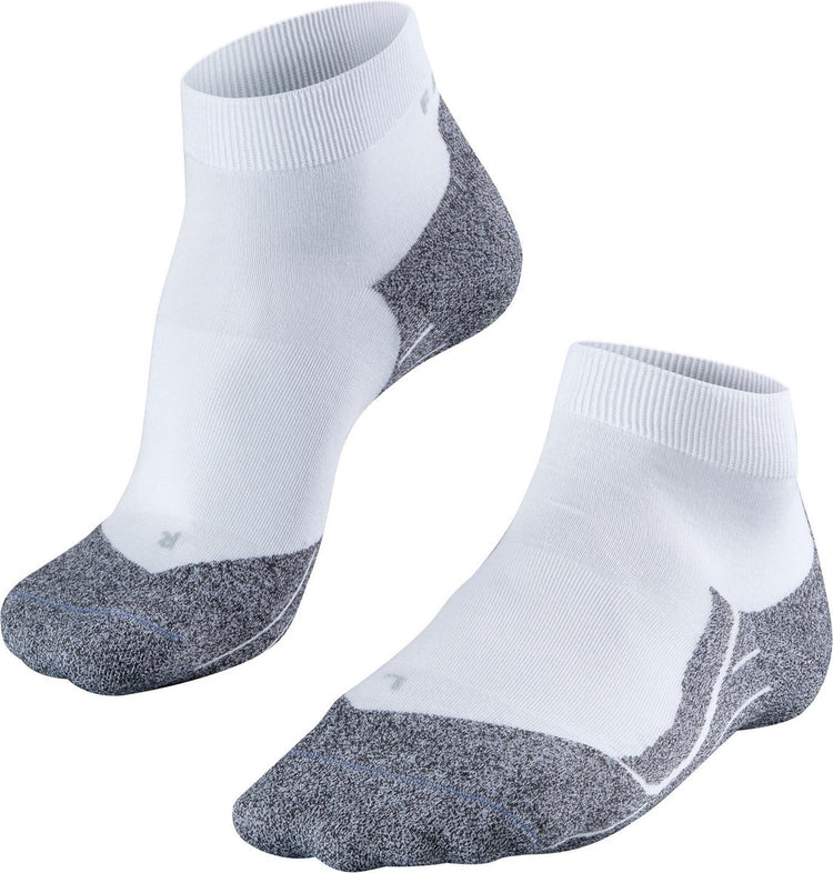 Falke ru4 light chaussettes de course courtes en lyocell anti-ampoules en matériau fonctionnel femme blanc - taille 39-40
