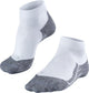 Falke ru4 light chaussettes de course courtes en lyocell anti-ampoules en matériau fonctionnel femme blanc - taille 39-40