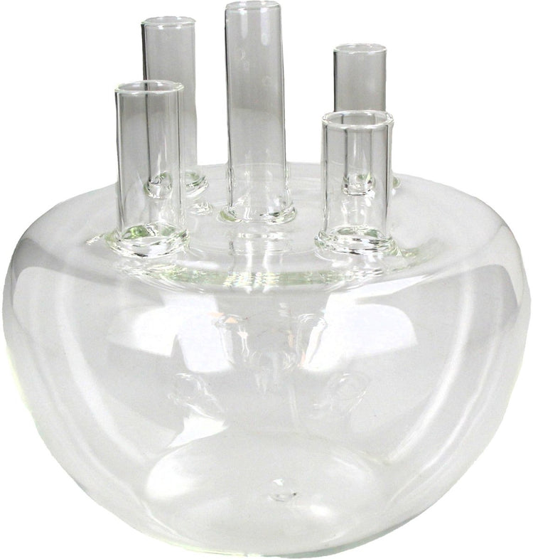 Vase collection Hd verre clair 18x18x18cm