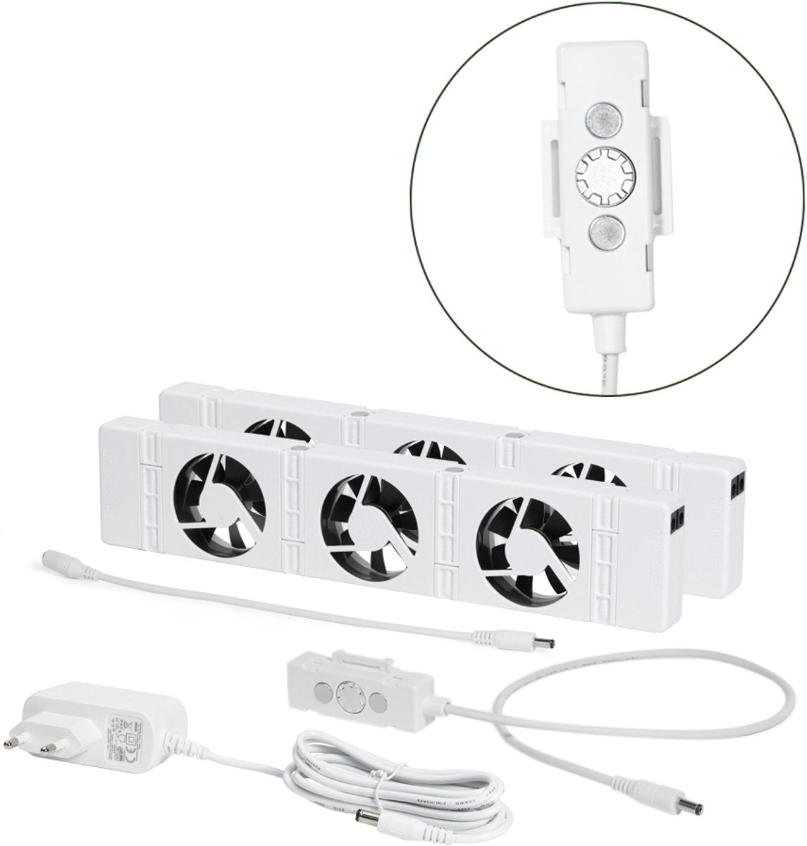 SpeedComfort Radiator Ventilator Duo Set