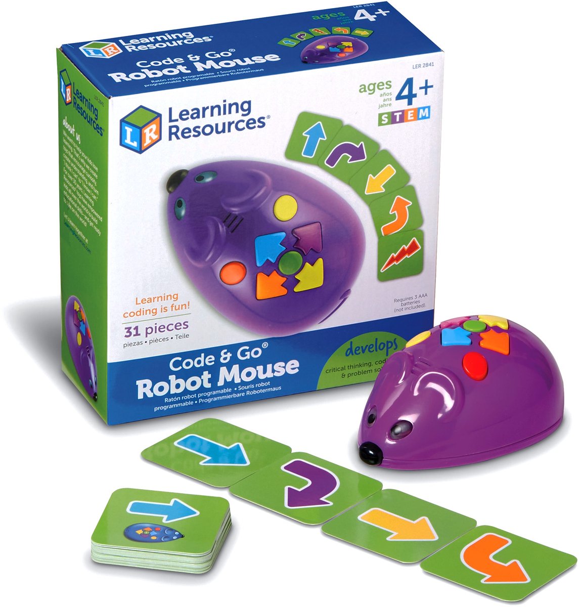 Ressources d'apprentissage code goâ® - souris robot (4+) - 4+